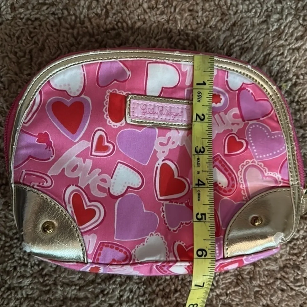 LILY PULITZER smooches Cosmetic Makeup Bag